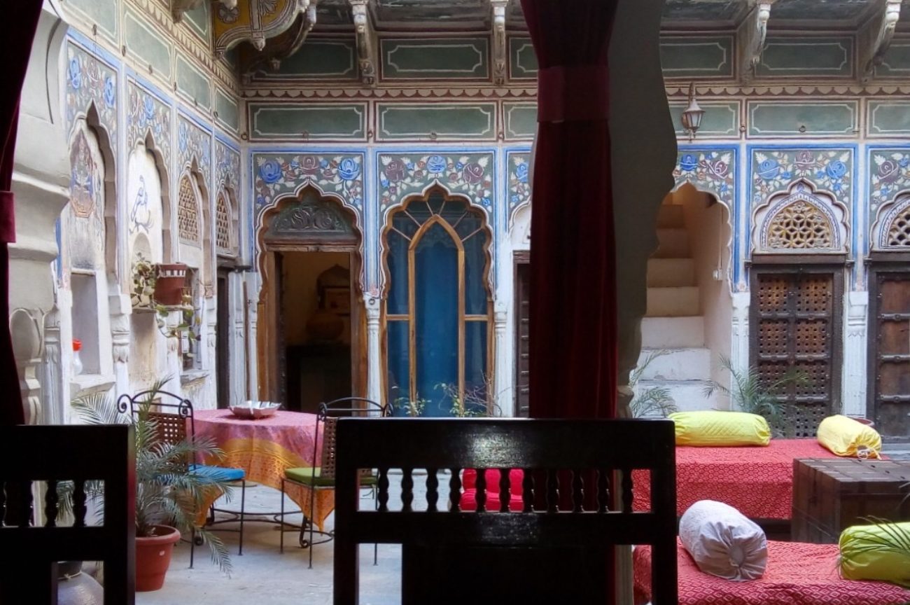 vedaaranya haveli courtyard view