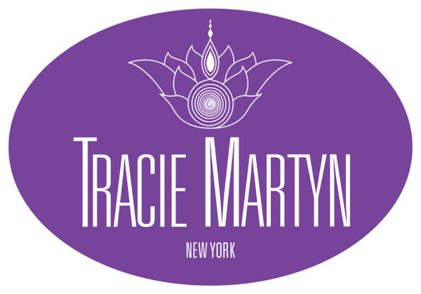 purple on white logo option Tracie Martyn company skincare ny