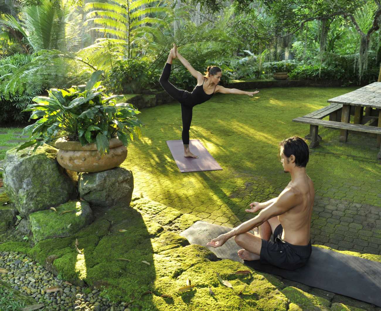 people-mindful-moment-yoga-garden-magic-light-healing-the-farm-at-san-benito-philippines-asia